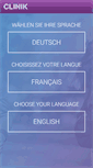 Mobile Screenshot of clinik.ch